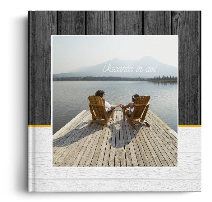 Fotocarte Vacanta in Doi - Standard, coperta moale - Patrat mediu (20x20 cm)