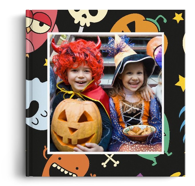 Fotocarte Halloween - Standard, coperta moale - Panoramic mic (21x14 cm)