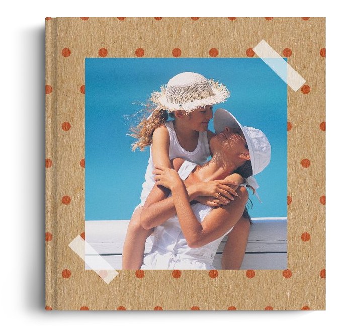 Fotocarte Amintiri Pe Carton - Standard, coperta moale - Patrat mediu (20x20 cm)