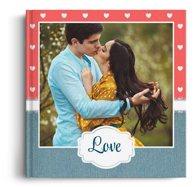 Fotocarte In Love - Standard, coperta moale - Patrat mediu (20x20 cm)